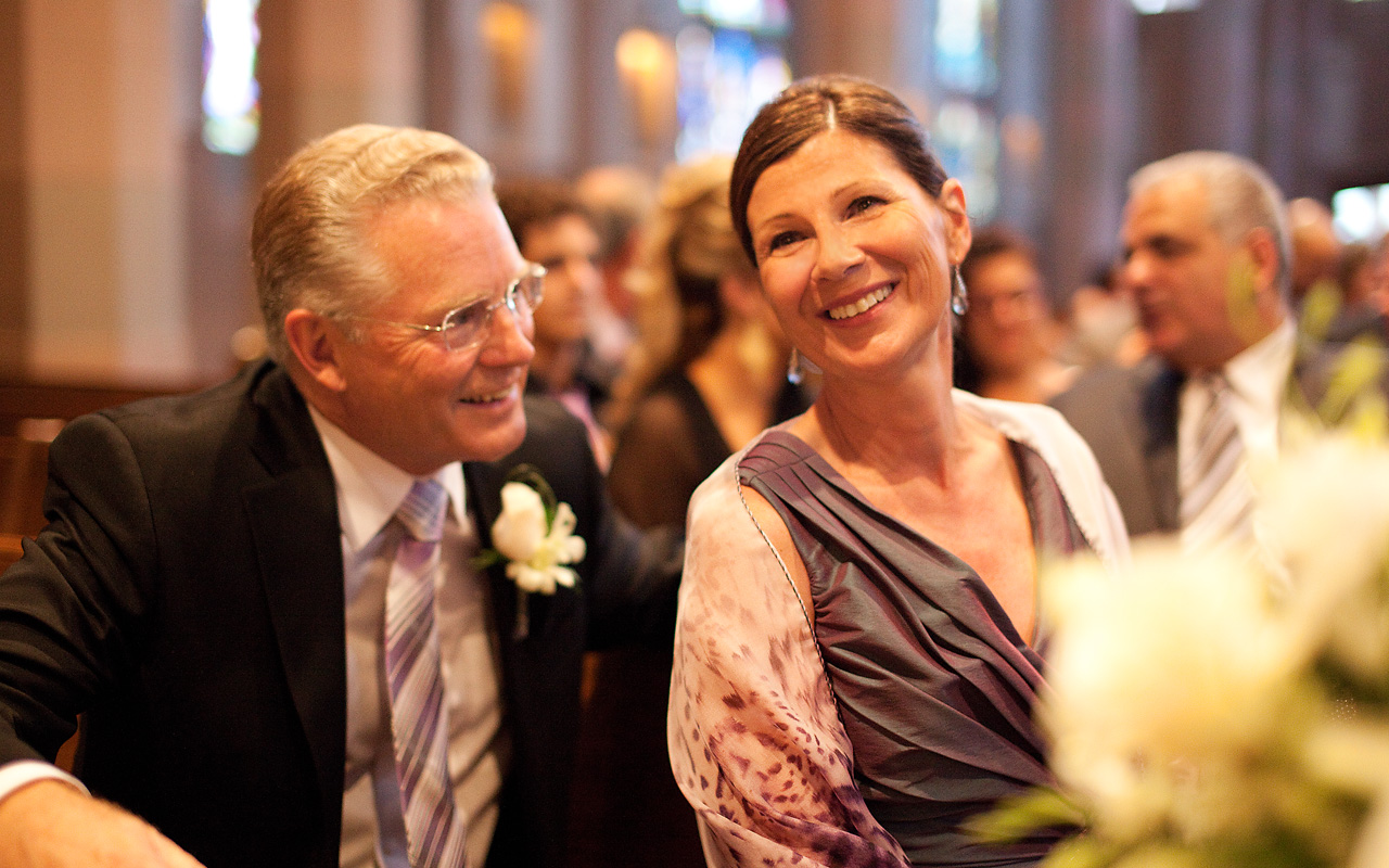 Candid Wedding Photo